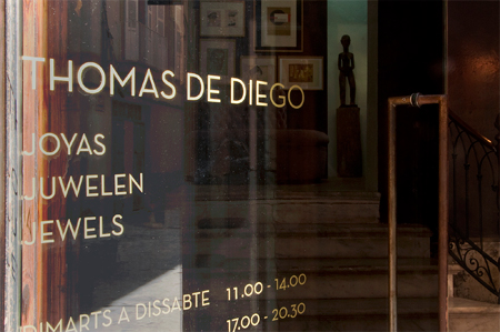 Grafik Design - Türbeschriftung Thomas De DIego